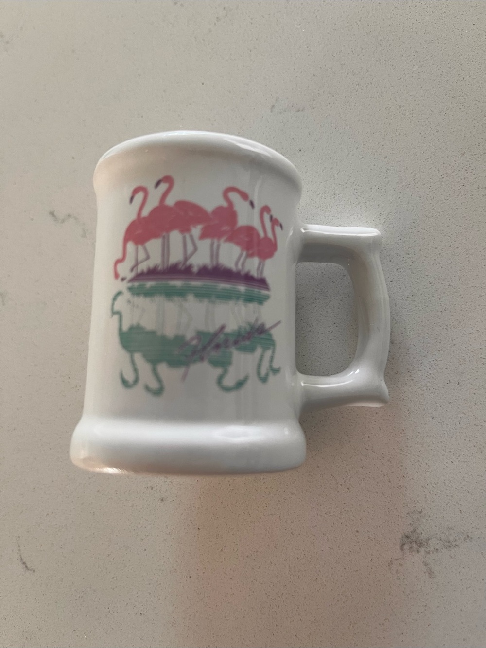 Florida Flamingo Shot Glass/Stein - Like New!